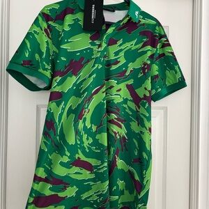 NWT J.Lindeberg KV Print Polo Shirt regular fit